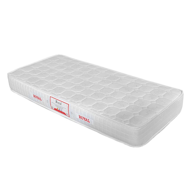 تشک طبی فنری رویال مدل ارتوپدیک نوجوان کد lrloms000506 یک نفره سایز 180 × 80 سانتی متر