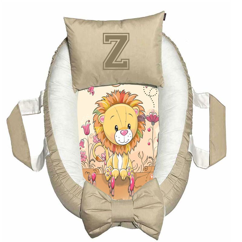 تشک غلت گیر نوزاد پادآفرین مدل شیر طرح حرف z