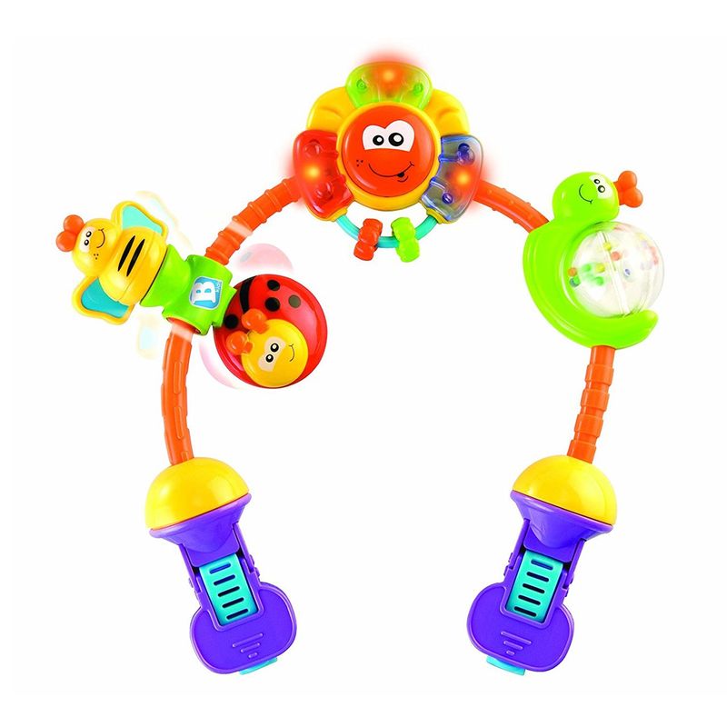 جلو کالسکه بلو باکس مدل rainbow stroller activity