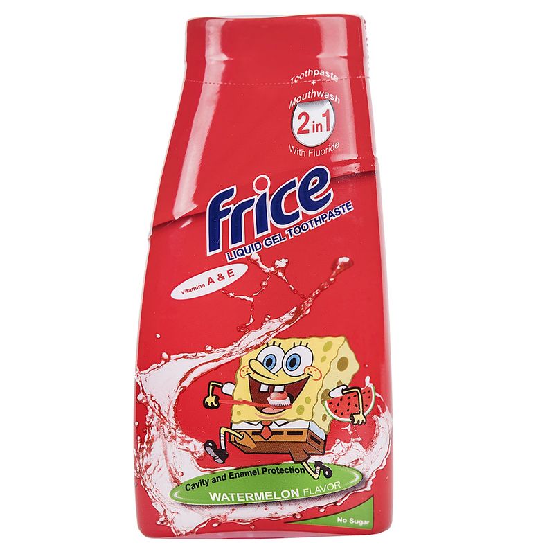 خمیردندان ژل مایع کودک فریس مدل 2in1 watermelon مقدار 100 گرم