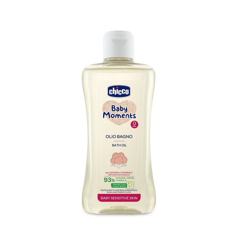 روغن ماساژ کودک چیکو مدل bagno حجم 200 میلی لیتر
