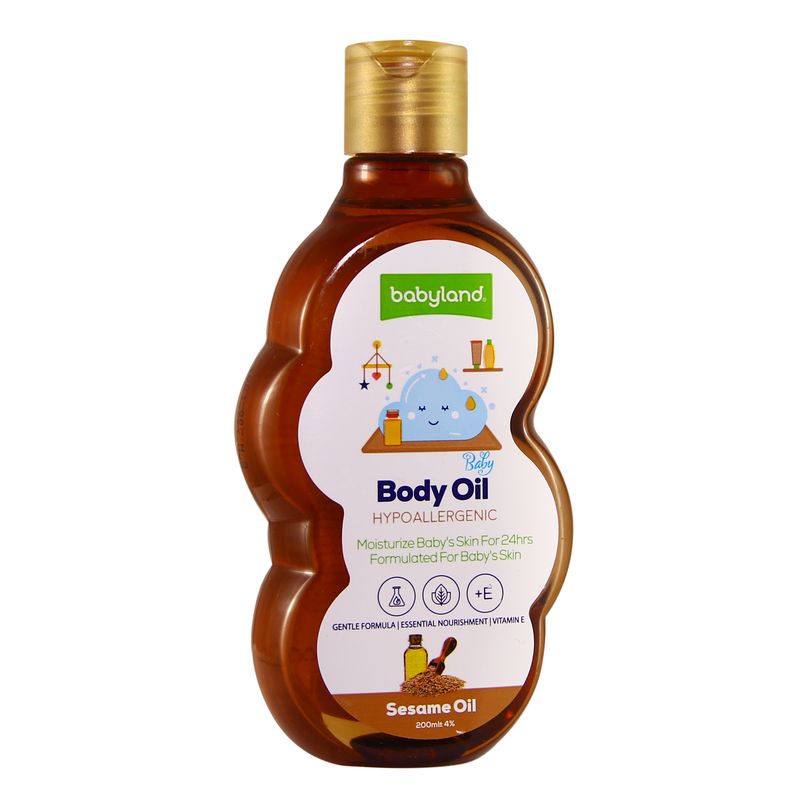 روغن کودک بیبی لند مدل sesame حجم 200 میلی لیتر