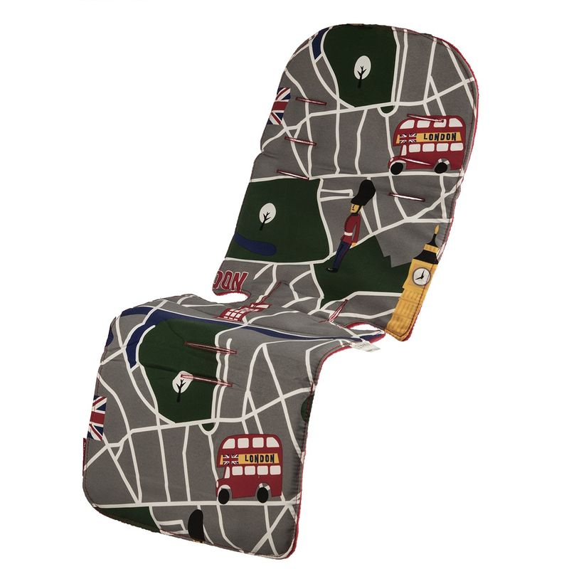 زیر انداز کالسکه مک لارن مدل liners london city map