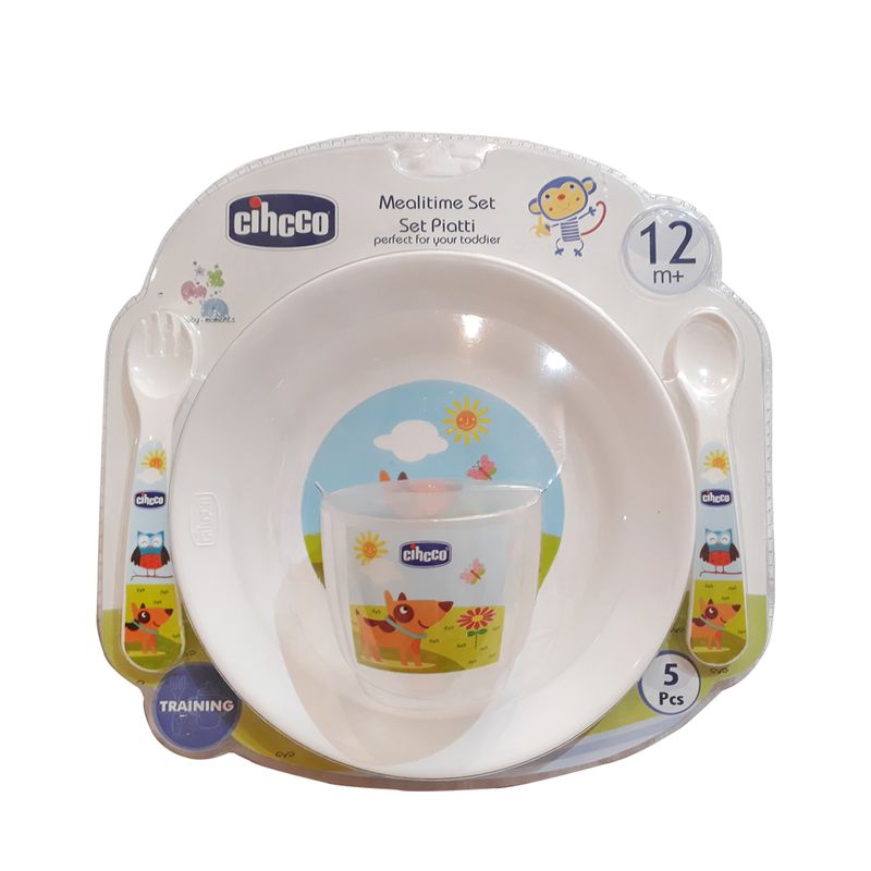 ست 5 تکه غذاخوری کودک مدل mealitme set