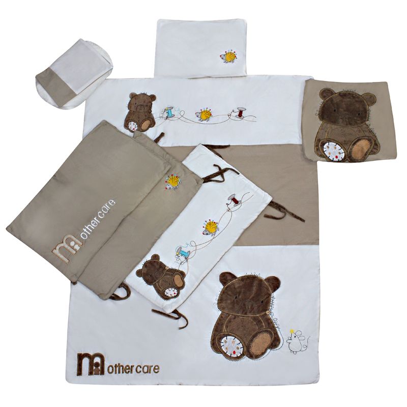سرویس خواب 8 تکه طرح خرس و قرقره مدل teddy کد 128g