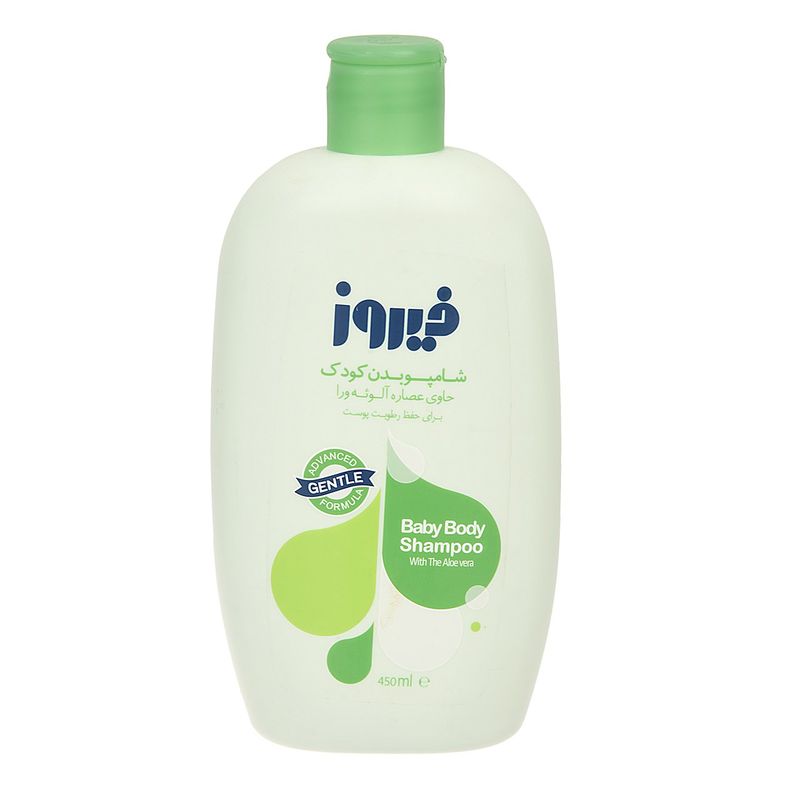 شامپو بدن بچه فیروز مدل aloe vera حجم 450 میلی لیتر