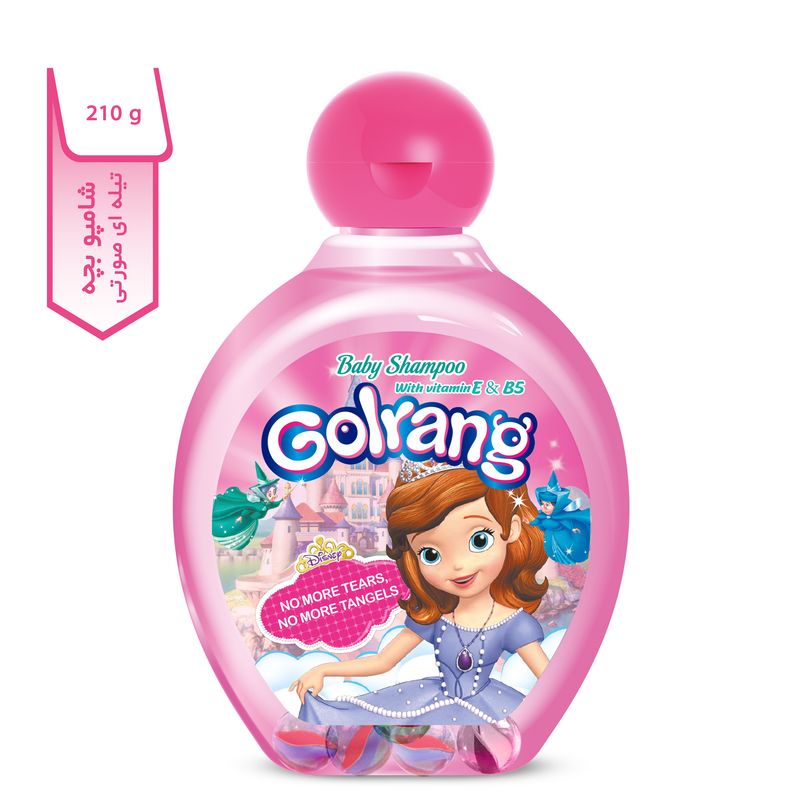 شامپو بچه گلرنگ مدل pink مقدار 210 گرم