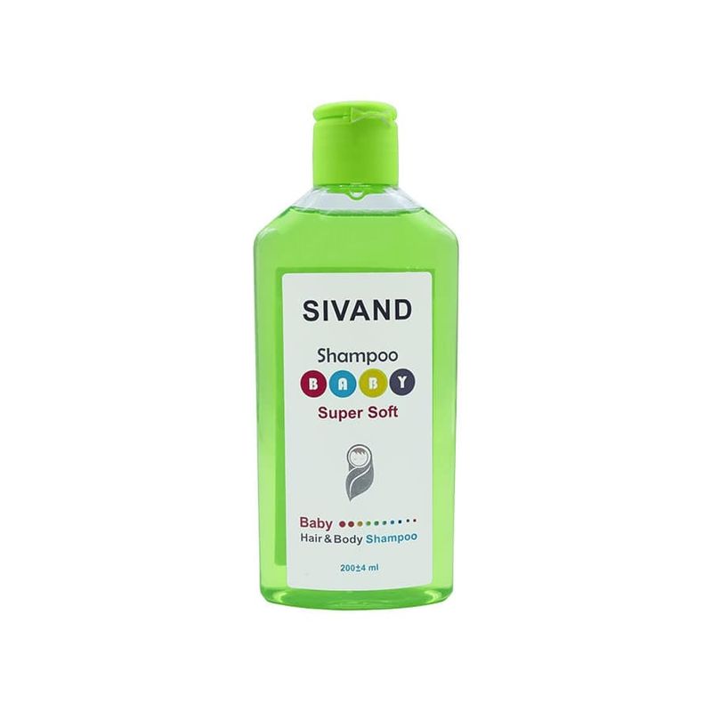 شامپو سر و بدن کودک سیوند مدل super soft حجم ۲۰۰ میلی لیتر