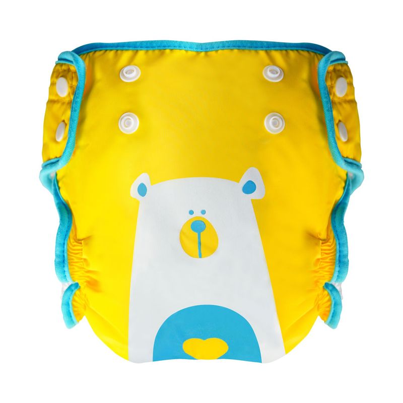شورت آموزشی کودک وی کر مدل دکمه دار طرح bear boy کد u808