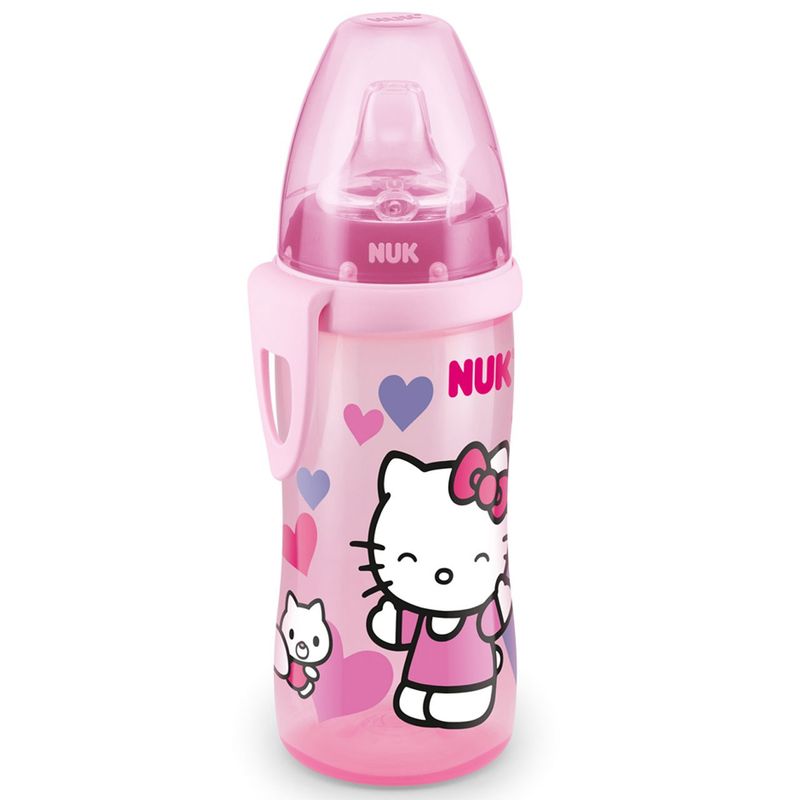 شیشه آبمیوه خوری طلقی ناک مدلhello kitty