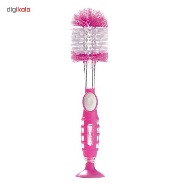 شیشه شوی مانچکین مدل soap dispensing bottle brush