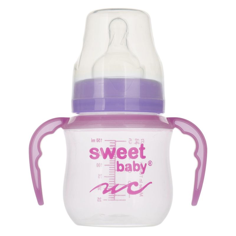 شیشه شیر سوییت بیبی مدل 671sweet ظرفیت 150 میلی لیتر