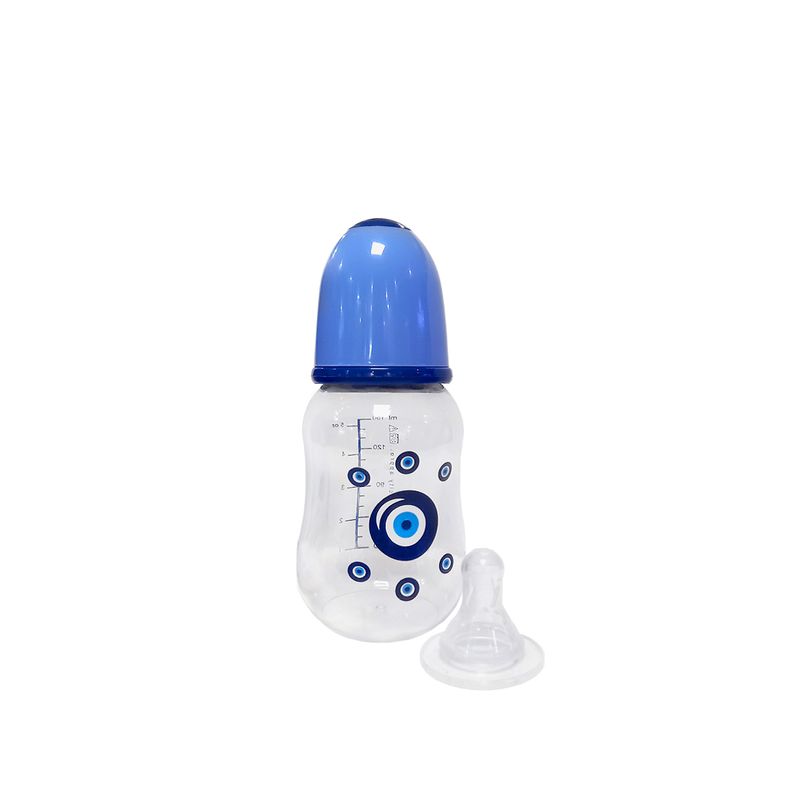 شیشه شیر کمرو مدل چشم نظر کد 4302c گنجایش 150 میلی لیتر