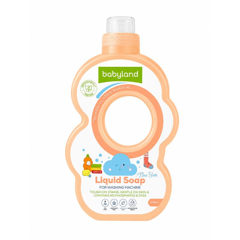 صابون مایع لباسشویی بیبی لند مدل liquid soap حجم 1 لیتر