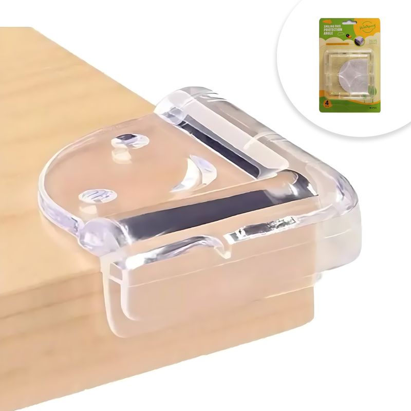 ضربه گیر گوشه میز weikang مدل 6012e بسته 4 عددی