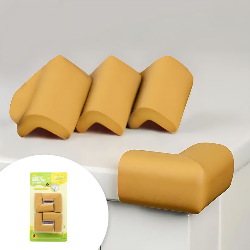 ضربه گیر گوشه میز مدل a6060 بسته 4 عددی