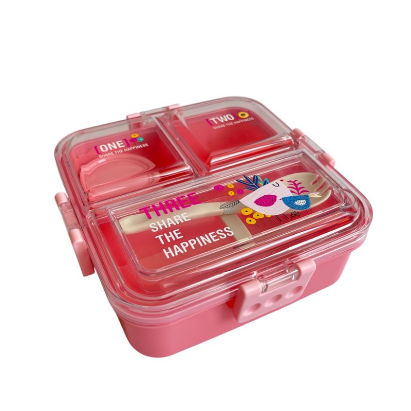 ظرف غذا کودک طرح happiness کد vt4904