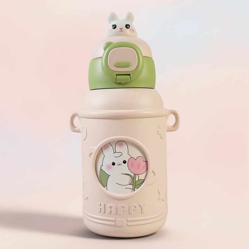 فلاسک مدل استیل happy گنجایش 0.5 لیتر