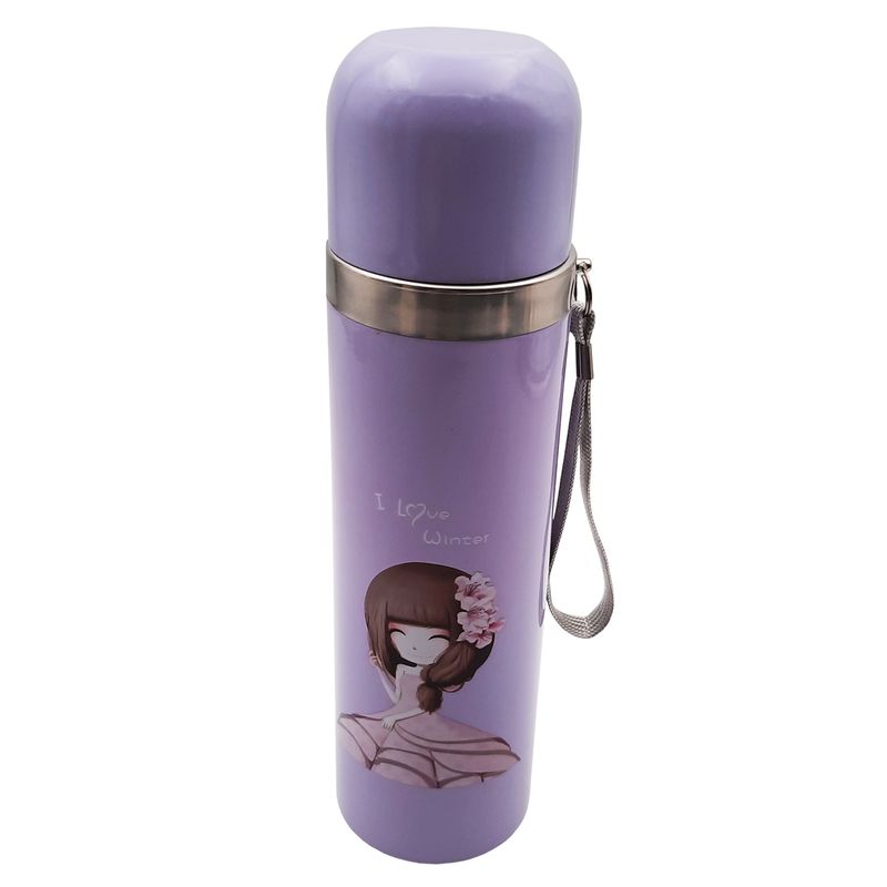 فلاسک کودک طرح winter کد 01 گنجایش 0.5 لیتر