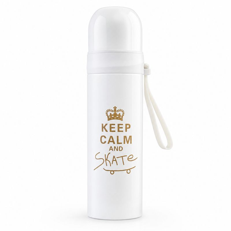 فلاسک کودک مدل keep calm با ظرفیت 0.60 لیتر