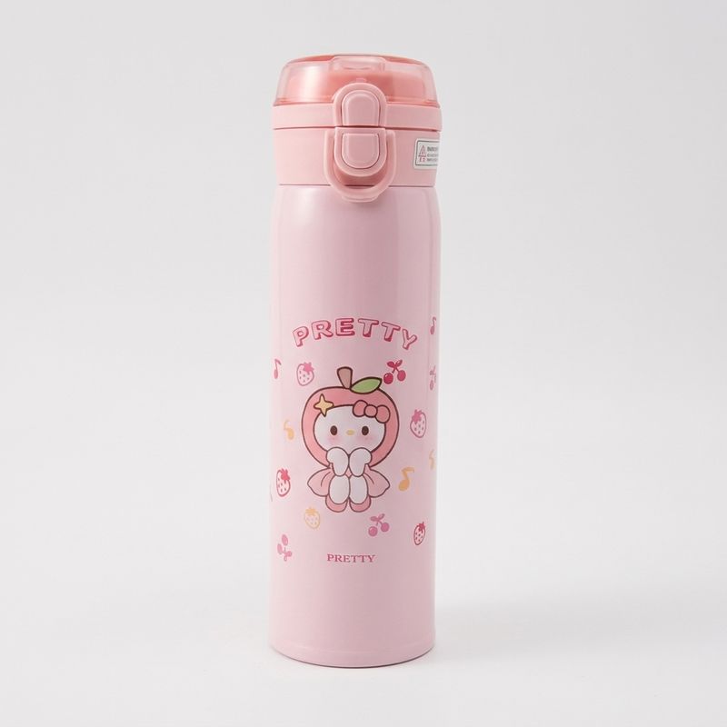 فلاسک کودک مدل دو حالته طرح pretty  گنجایش 0.5 لیتر