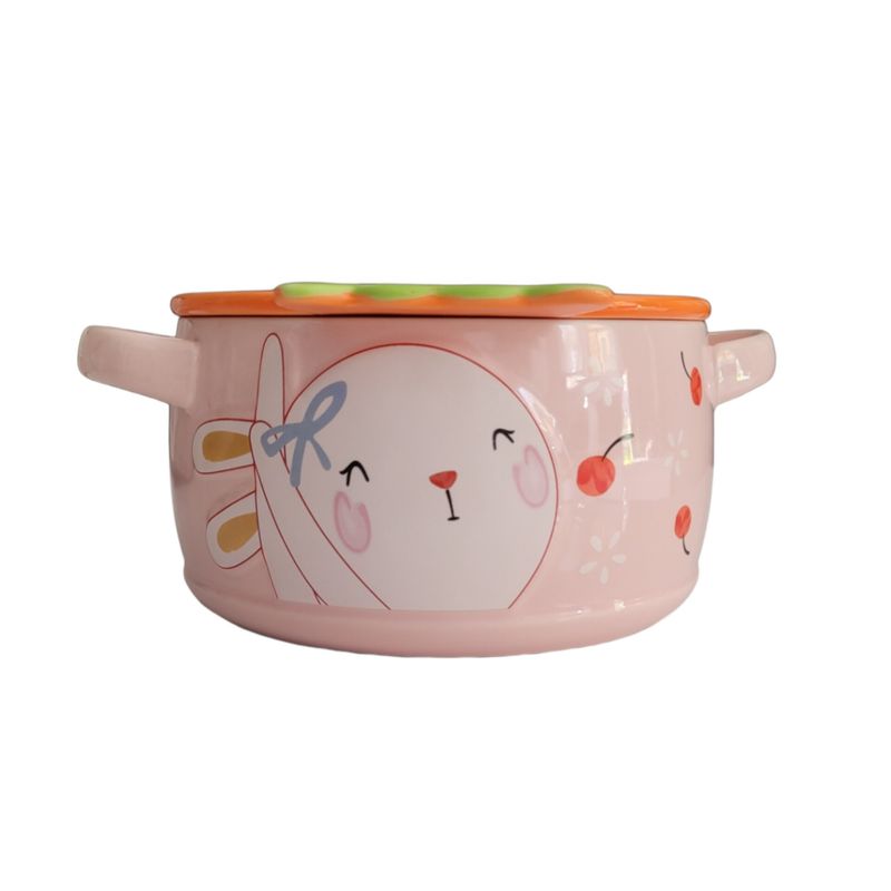 قابلمه کودک مدل happy rabbit