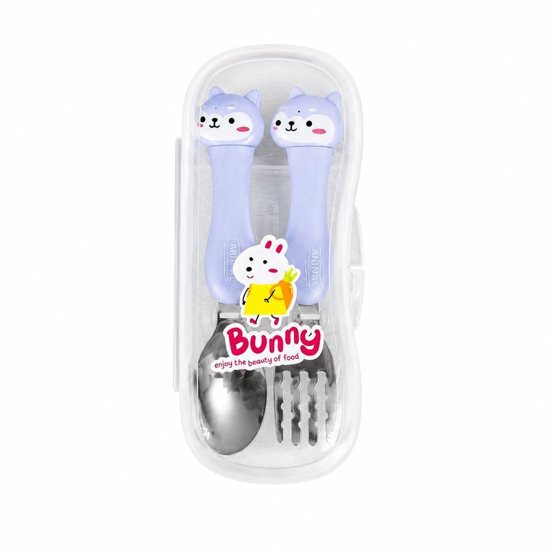 قاشق و چنگال مدل  bunny