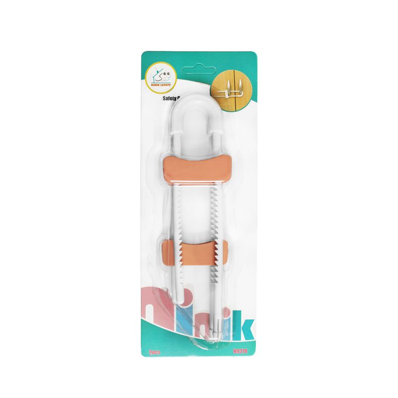 قفل درب کابینت نی نی ک مدل n9378 2cwp بسته 2 عددی