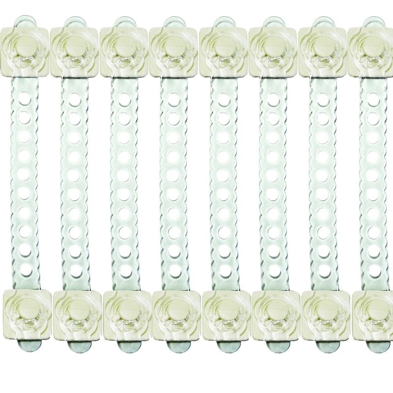 قفل کابینت مدل بی بی گارد کد 3441 بسته 8 عددی همراه یک جفت جوراب محافظ پای کودک