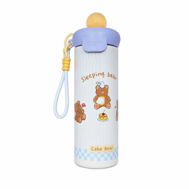قمقمه کودک مدل cake bear ظرفیت 600 میلی‌لیتر