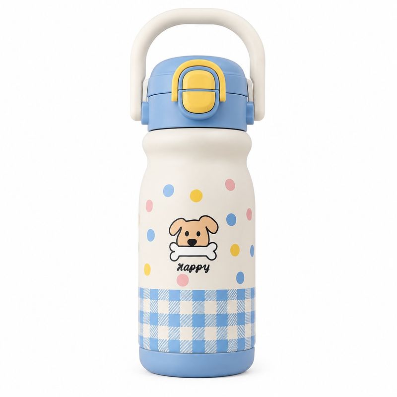قمقمه کودک مدل دوحالته happy dog گنجایش 0.5 لیتر