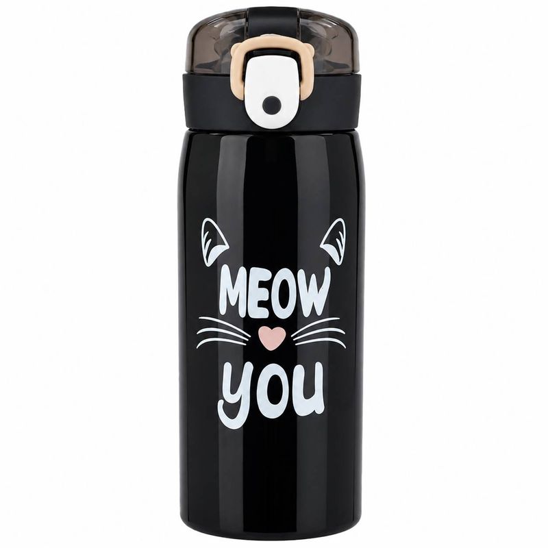 قمقمه کودک مدل گربه meow you گنجایش 350 لیتر
