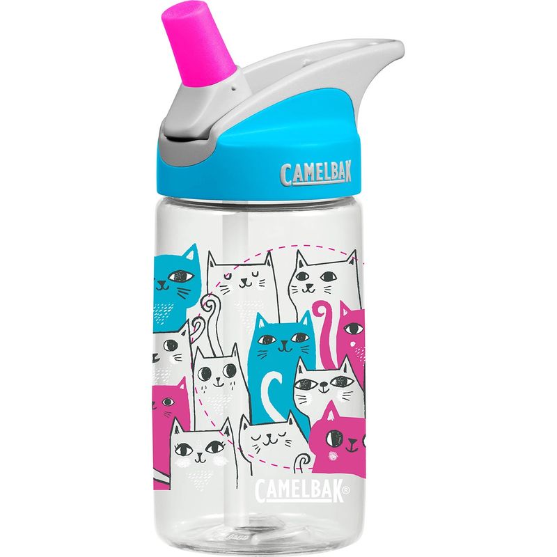 قمقمه کودک کمل بک مدل eddy kids cats ظرفیت 0.4 لیتر