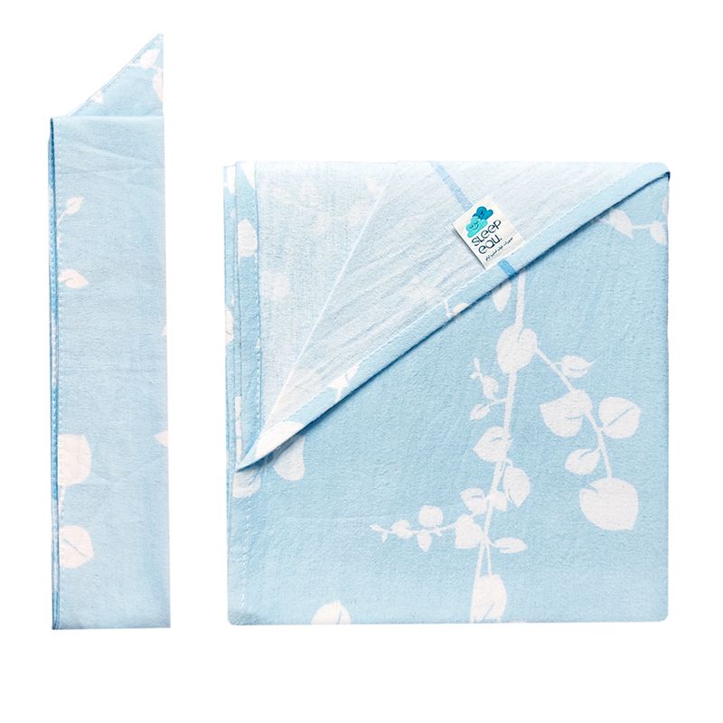 قنداق نوزادی اسلیپ ایکو مدل swaddle کد swbu به همراه هدبند