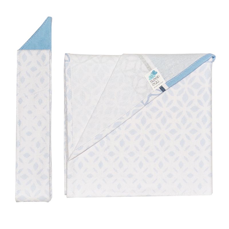 قنداق نوزادی اسلیپ ایکو مدل swaddle کد swfl001 به همراه هدبند