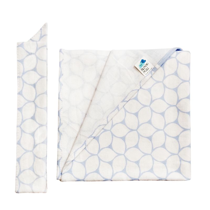 قنداق نوزادی اسلیپ ایکو مدل swaddle کد swsl001 به همراه هدبند
