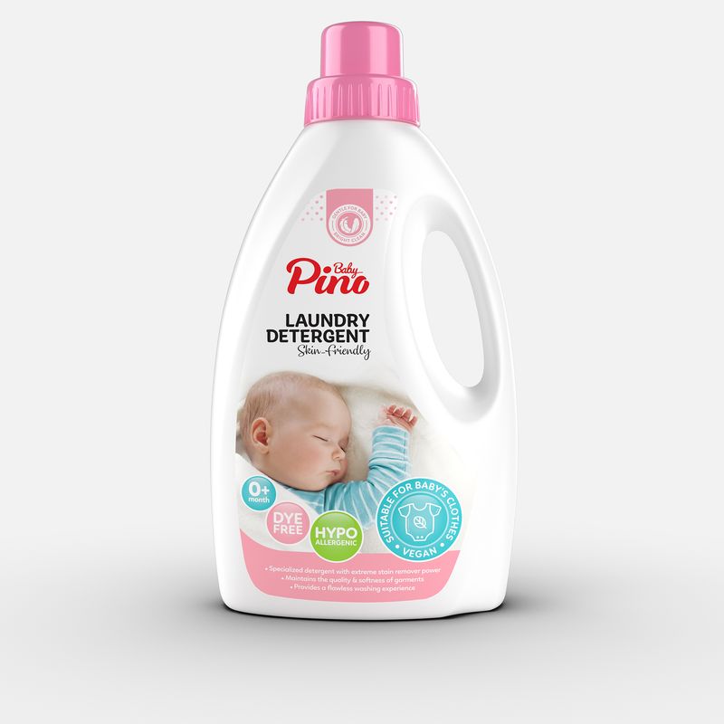 مایع لباسشویی نوزاد و کودک پینو بیبی مدل pink حجم 2000 میلی لیتر
