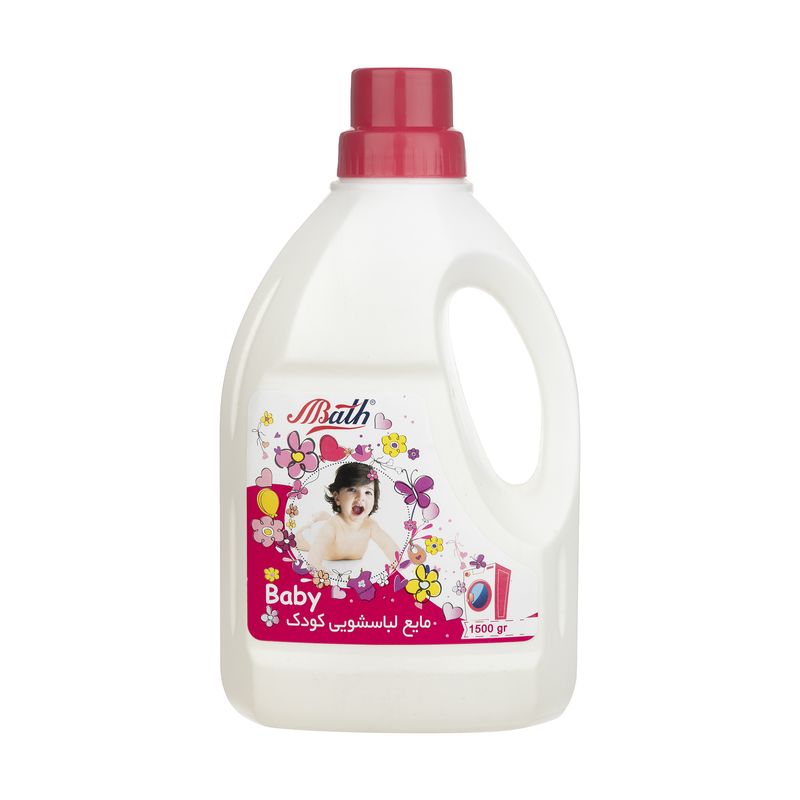 مایع لباسشویی کودک بس مدل pink مقدار 1.5 کیلوگرم