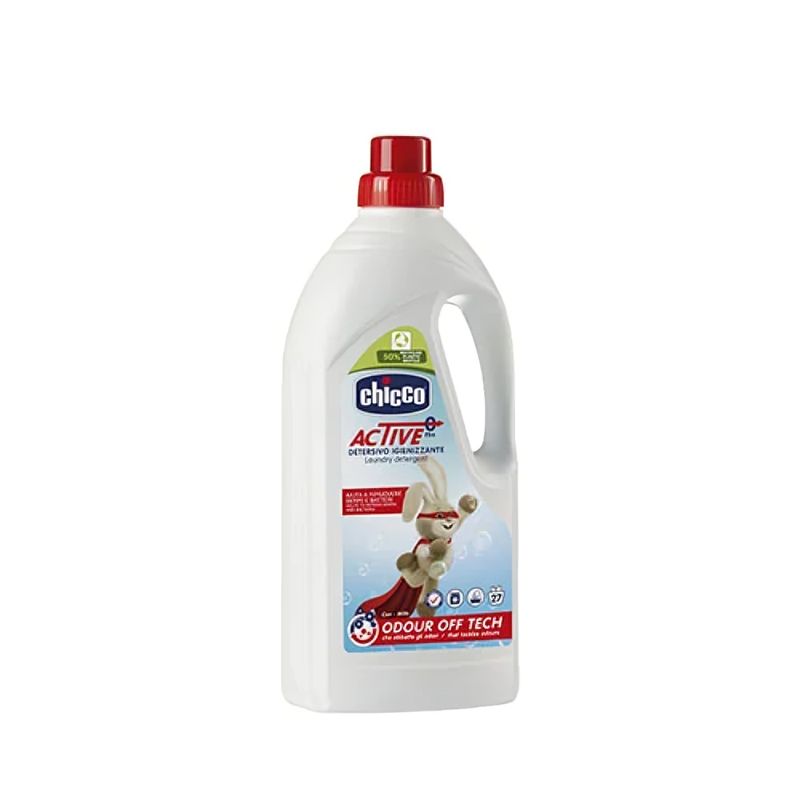 مایع لباسشویی کودک چیکو مدل detersivo igienizzante حجم 1.5 لیتر