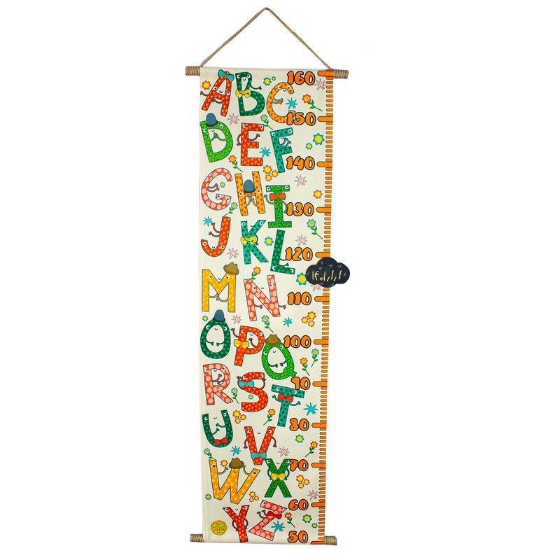 متر اندازه گیری کودک طرح cute alphabet کد ns128