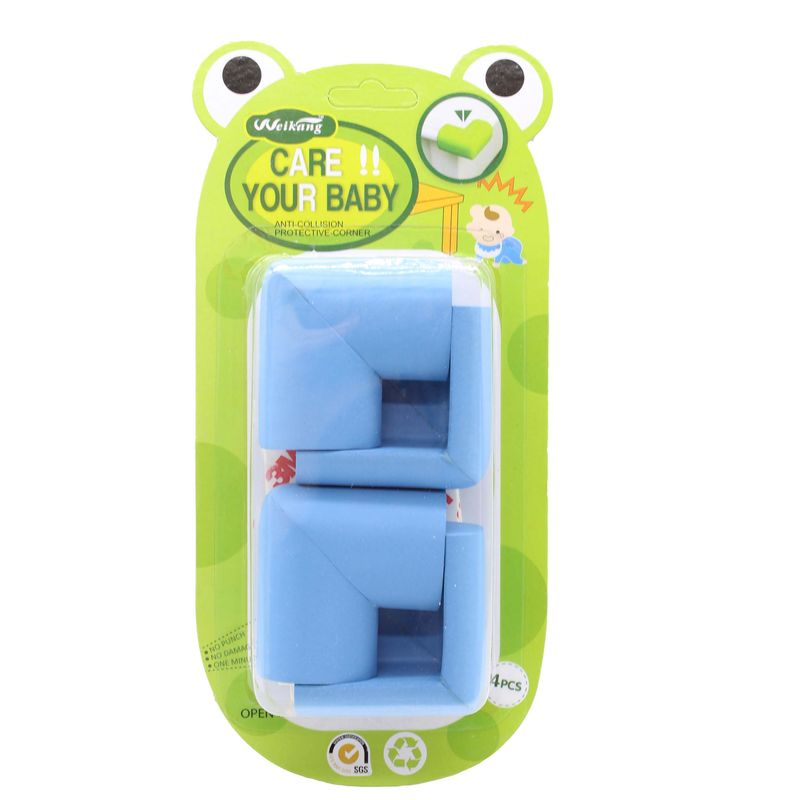 محافظ و ضربه گیر گوشه ویکنگ مدل 36003 blue بسته 4 عددی