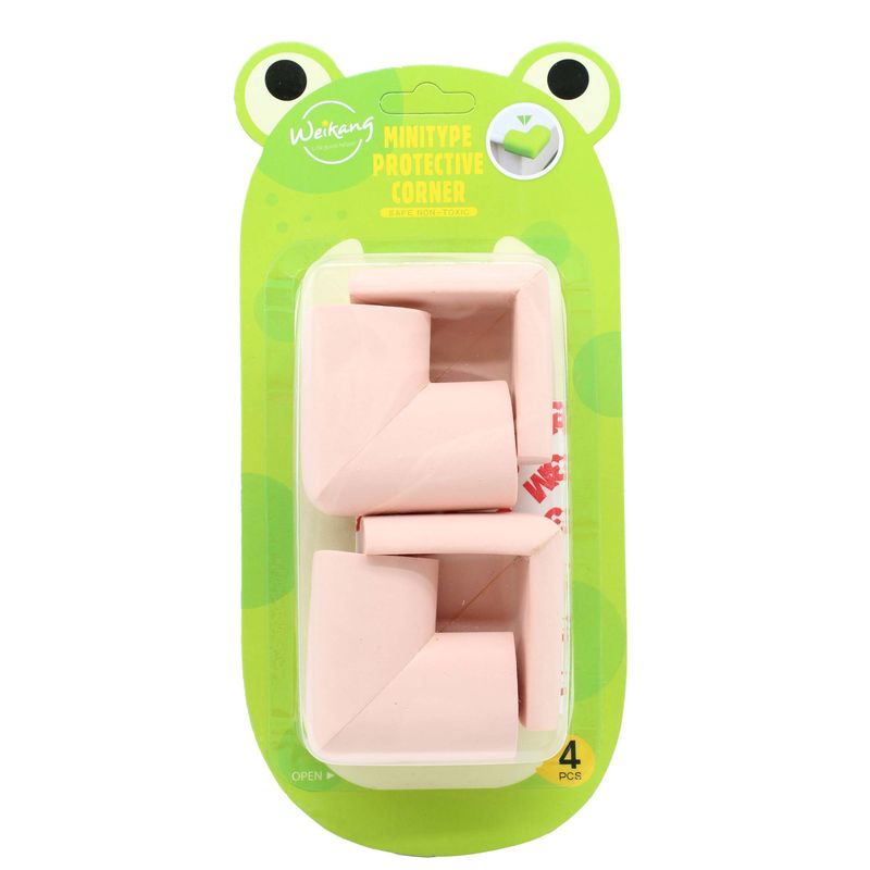 محافظ و ضربه گیر گوشه ویکنگ مدل 36003 pink بسته 4 عددی