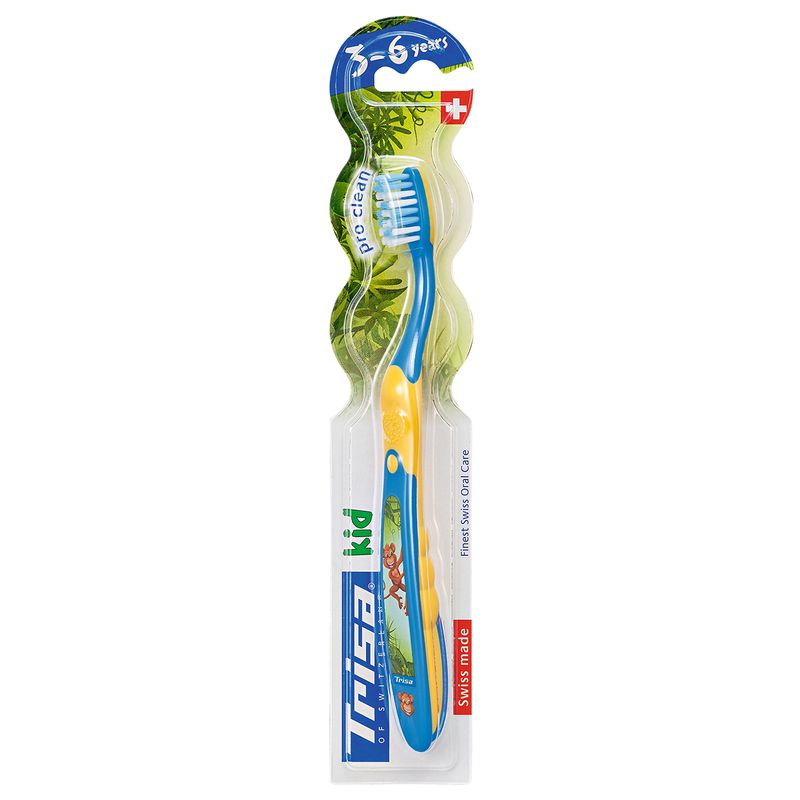 مسواک کودک تریزا مدل pro clean برای کودکان 3 تا 6 سال