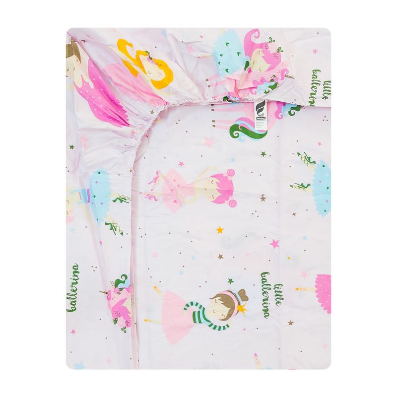 ملحفه فیلور کودک آدنو مدل little ballerina کد fi36 سایز 70x135 سانتی متر