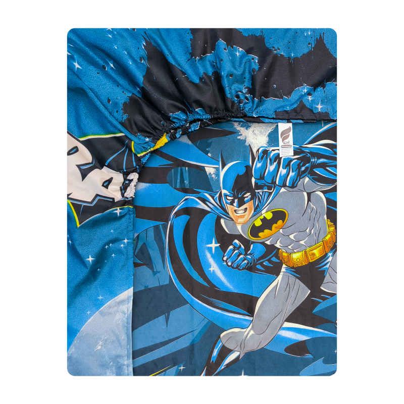 ملحفه کودک آدنو مدل batman کد ch124 یک نفره سایز 70x135 سانتی متر
