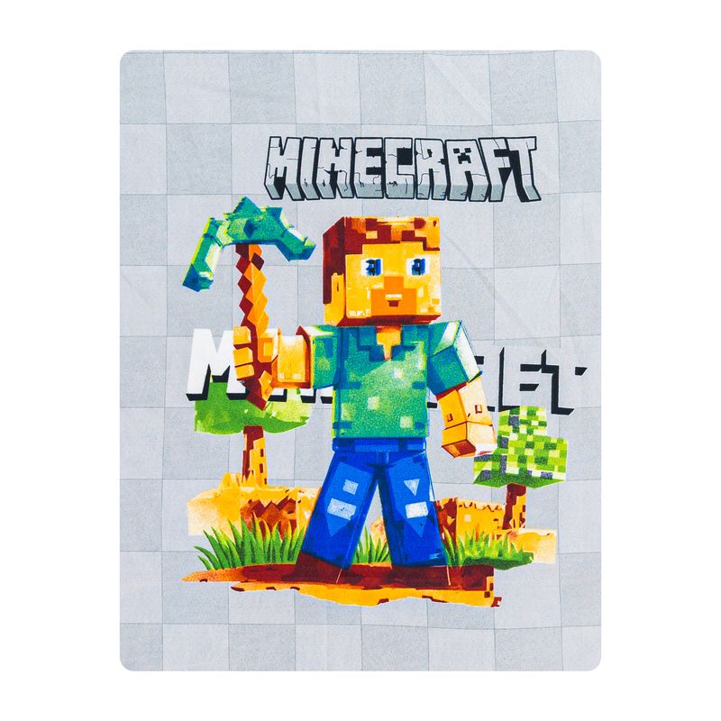 ملحفه کودک آدنو مدل minecraft کد mc20 سایز 100x150 سانتی متر