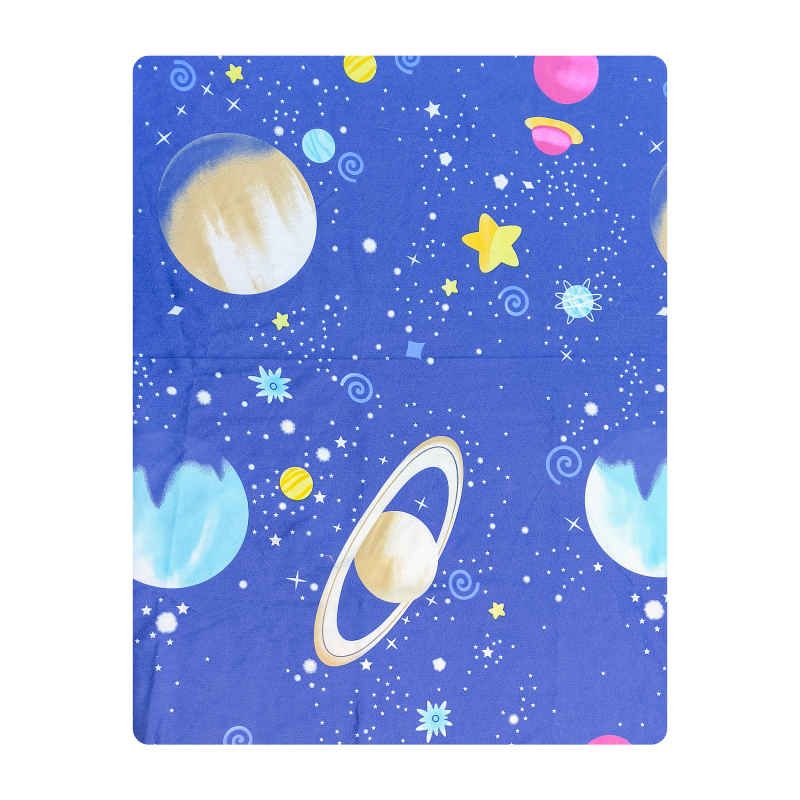 ملحفه کودک آدنو مدل کهکشان کد ch83 سایز 100x150 سانتی متر