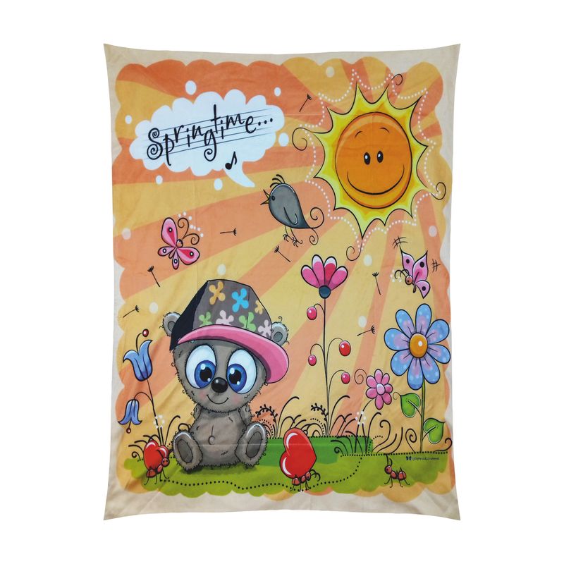 پتو نوزادی کد pn22 سایز 75x100 سانتی متر