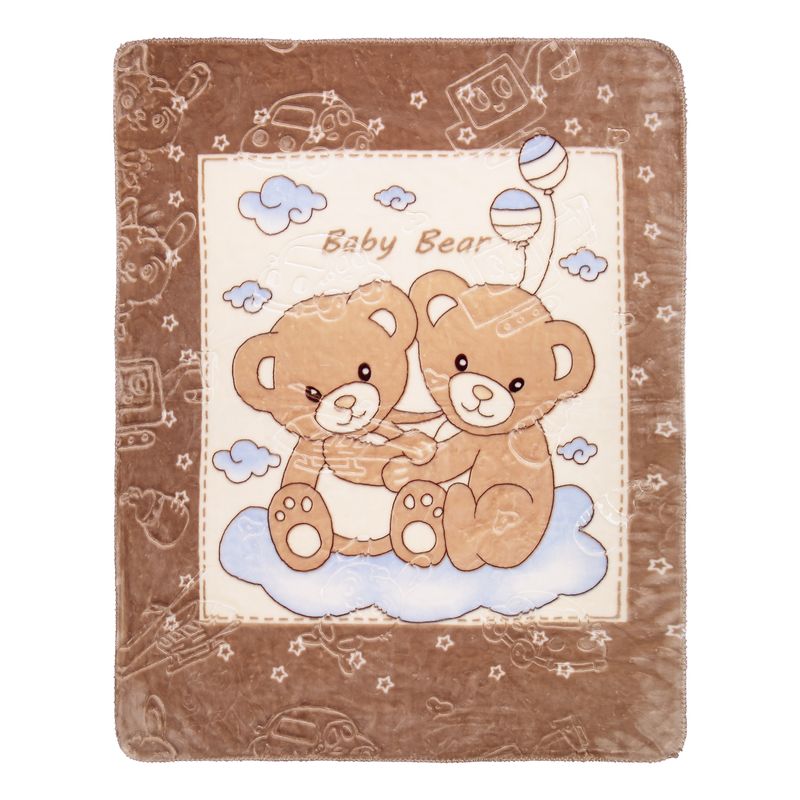 پتو کودک مدل baby bear سایز 108x135 سانتی متر