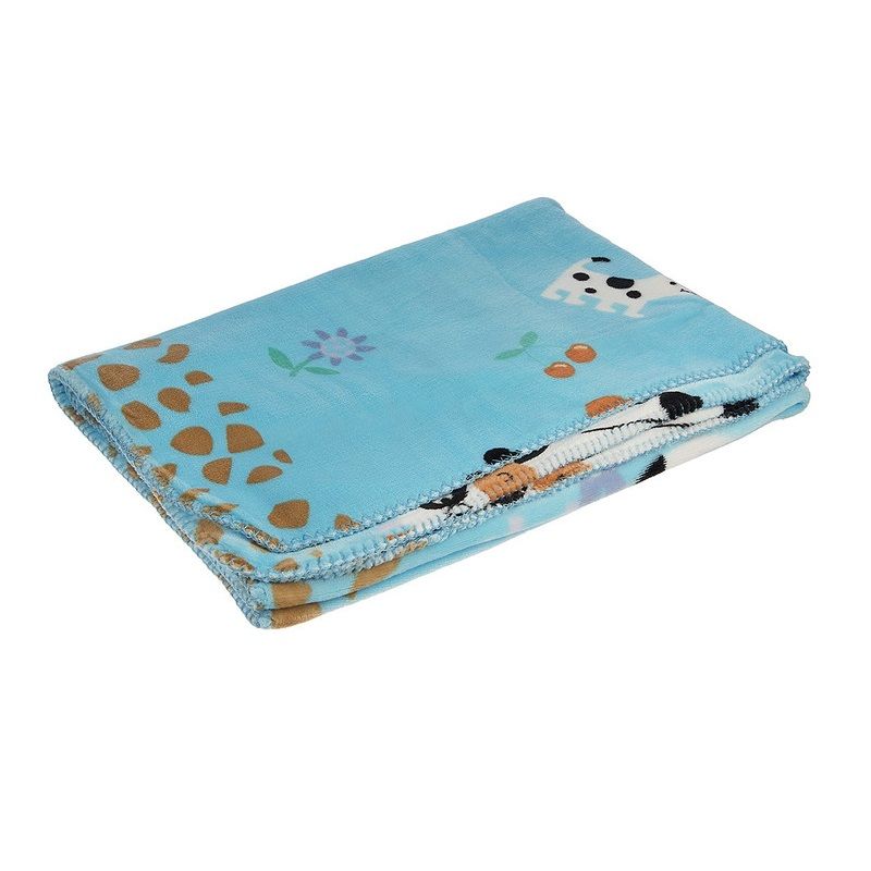 پتو کودک مدل cute cow سایز 100x140 سانتیمتر